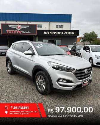 HYUNDAI TUCSON 1.6 16V T-GDI GASOLINA GLS ECOSHIFT HYUNDAI TUCSON 1.6 16V T-GDI GASOLINA GLS ECOSHIFT